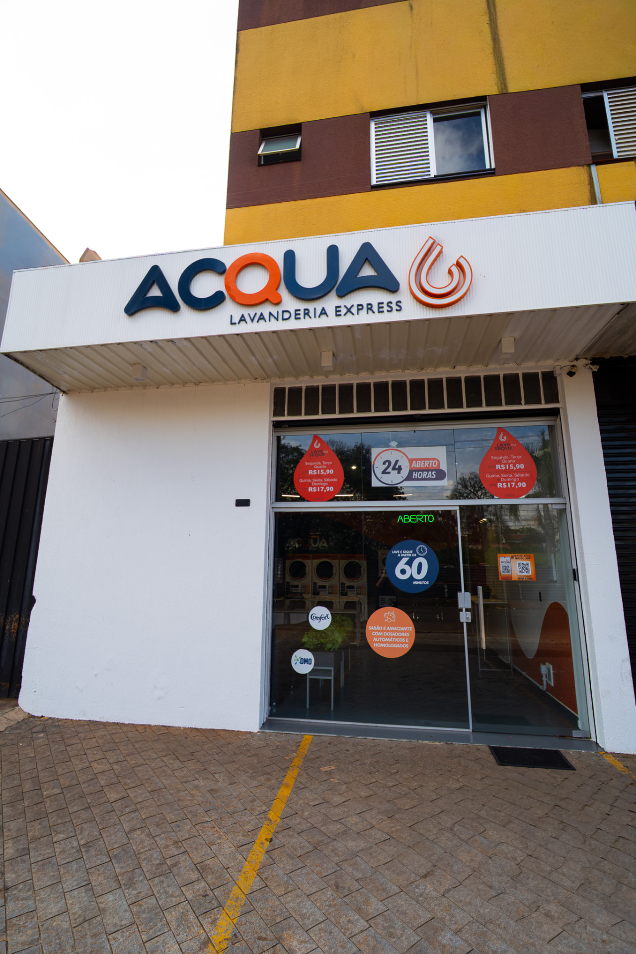 Fachada da unidade em Londrina